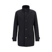HUGO BOSS 雨果博斯 男士中长款大衣 50321202 深蓝色 56