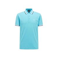 HUGO BOSS 雨果博斯 男士短袖POLO衫 50468983 亮蓝色 XXL