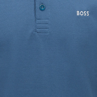 HUGO BOSS 雨果博斯 男士短袖POLO衫 50468983 海军蓝 S