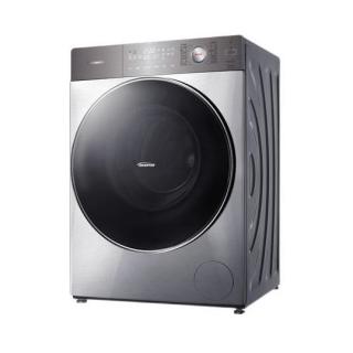 panasonic 松下 超薄系列 xqg100-s135 滚筒洗衣机 10kg 拉丝银