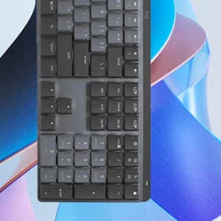 logitech 罗技 MX MECHANICAL 110键 2.4G蓝牙 双模无线机械键盘 灰黑色 凯华矮茶轴 单光