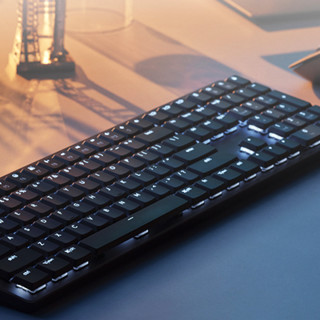 logitech 罗技 MX MECHANICAL Mini 84键 2.4G蓝牙 双模无线机械键盘 灰黑色 凯华矮茶轴 单光