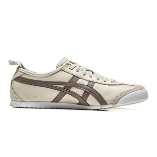 Onitsuka Tiger 鬼塚虎 MEXICO 66系列 中性休闲运动鞋 D4J2L-0212 奶白/灰褐色 44