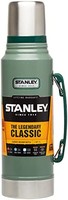 STANLEY 史丹利 经典传奇保温瓶 - 1升，绿色，不锈钢双壁真空保温水瓶防漏+环保包装无Bpa