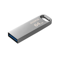 28日0点：KIOXIA 铠侠 随闪系列 U366 USB 3.2 Gen 1 U盘 银色 64GB USB-A