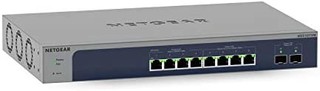 NETGEAR 美国网件 10 端口 10G 多千兆以太网智能交换机 (MS510TXM)