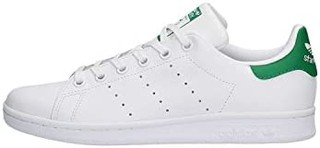 adidas 阿迪达斯 ORIGINALS Stan Smith J 大童休闲运动鞋 M20605 白绿 35.5