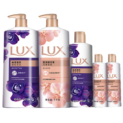 LUX 力士 沐浴露套装（幽莲1kg+桃花1kg＋幽莲350g＋桃花100g*2+赠 补充装400g）