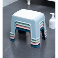 Aoxile 奥希乐 小板凳家用儿童矮凳大人椅子客厅加厚塑料凳子厕所防滑洗澡浴室凳
