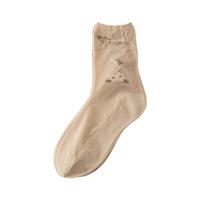 MONITIC 慕妮迪可 女士中筒袜套装 460 10双装(花蝴蝶*10)