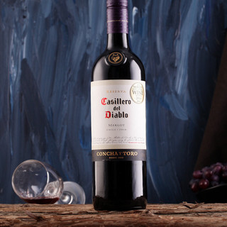 Casillero del Diablo 红魔鬼 干露酒庄中央山谷梅洛干型红葡萄酒