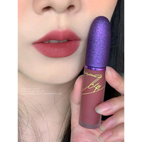 mac魅可 唇釉MAC唇釉尤雾弹磨砂柔雾哑光丝绒雾面973/974/991/982/98 Lisa联名限定Pink Roses 芋泥玫瑰色