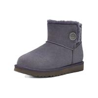UGG Classic Novelty经典新奇系列 女士短筒雪地靴 1127352 玄武石色 37