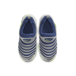 NIKE 耐克 DYNAMO FREE (PS) 儿童休闲运动鞋 343738-436 蓝灰绿 29.5码