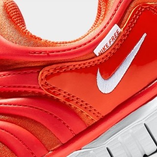 NIKE 耐克 DYNAMO FREE (PS) 儿童休闲运动鞋 343738-803 橙色 29.5码