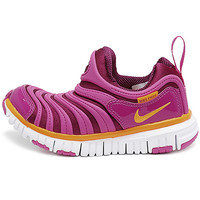 NIKE 耐克 DYNAMO FREE (PS) 儿童休闲运动鞋 343738-504 紫红橙 32码