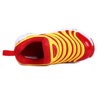 NIKE 耐克 DYNAMO FREE (PS) 儿童休闲运动鞋 343738-618 红色 33.5码