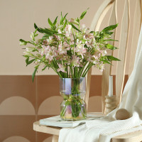 花盟主永生花 花盟主11朵康乃馨粉玫瑰香皂花束礼盒七夕礼物多少钱 什么值得买