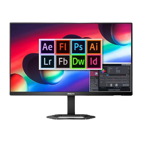 PHILIPS 飞利浦 27E1N5900E 27英寸 IPS FreeSync 显示器（3840×2160、60Hz、100%sRGB、Type-C 65W）