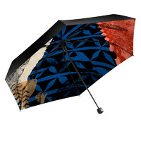 Paradise 天堂伞 大英博物馆系列 6骨五折晴雨伞 靛青