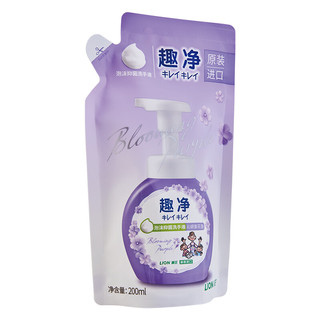 LION 狮王 泡沫抑菌洗手液 沁妍紫花香 补充装200ml