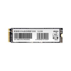 aigo 爱国者 P2000 NVMe M.2 SSD固态硬盘 1TB