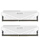 PLUS会员：GLOWAY 光威 天策系列-皓月白 DDR4 3200 台式机内存 32GB（16GB*2）套装