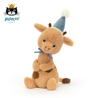 jELLYCAT英国2022年新品乔丽波普长颈鹿婴儿安抚毛绒玩具可爱动物