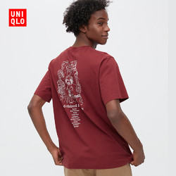 UNIQLO 优衣库 UT 男装ONE PIECE FILM RED（航海王）印花T恤短袖453660