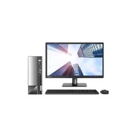 Lenovo 联想 扬天 M4000q 2022款 十二代酷睿版 19.5英寸 商用台式机 黑色 (酷睿i5-12400、核芯显卡、16GB、256GB SSD+1TB HDD、风冷)