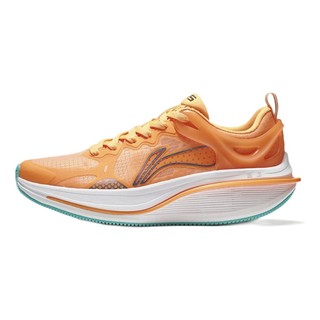 LI-NING 李宁 悟适5S 2.0 男子跑鞋 ARSS011-4 荧光蜜橙 46