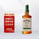 杰克丹尼 Jack Daniel's）美国田纳西州 黑麦威士忌 礼盒洋酒 1000ml