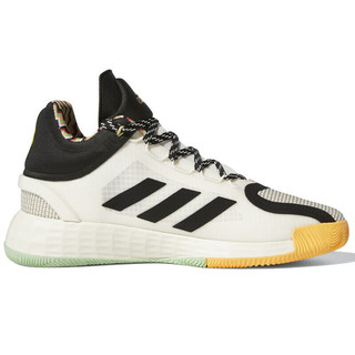 adidas 阿迪达斯 D Rose 11 男子篮球鞋 FW8507 白/黑/橙 46