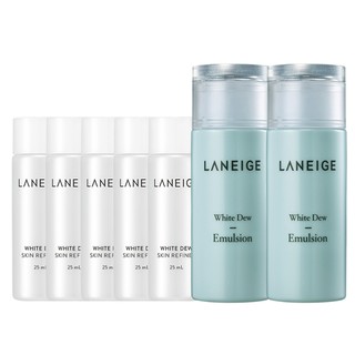 LANEIGE 兰芝 臻白水25ml*5+臻白乳50ml*2