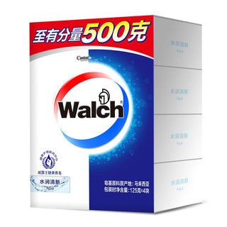 Walch 威露士 健康香皂 水润清新 125g*4