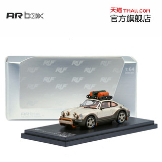 Almost Real 汽车模型1:64 RUF Rodeo 原型概念车 2020款 合金车模 沙金色配橄榄黄双色车身