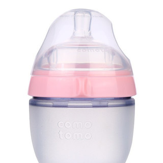 comotomo 可么多么 硅胶奶瓶 150ml*2个 粉色 0月+