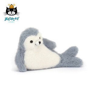 jELLYCAT 2022新品摆酷海豹 可爱公仔毛绒玩具小玩偶生日礼物 摆酷海豹 H10 X W14 CM