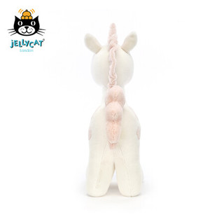 jELLYCAT 2022新品Big斑点独角兽  毛绒玩具安抚睡觉抱枕玩偶生日礼物送礼可爱公仔 大大斑点独角兽 H42 X W15 CM