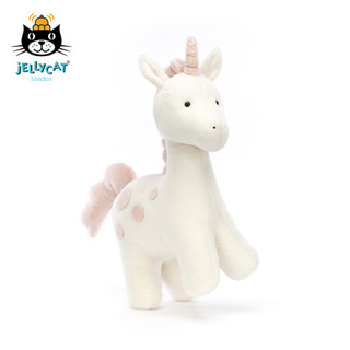 jELLYCAT 2022新品Big斑点独角兽  毛绒玩具安抚睡觉抱枕玩偶生日礼物送礼可爱公仔 大大斑点独角兽 H42 X W15 CM