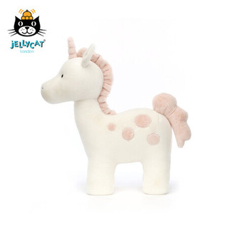 jELLYCAT 2022新品Big斑点独角兽  毛绒玩具安抚睡觉抱枕玩偶生日礼物送礼可爱公仔 大大斑点独角兽 H42 X W15 CM