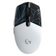 罗技 logitech G304 KDA定制款 2.4G Lightspeed 无线鼠标 12000DPI 黑白拼色