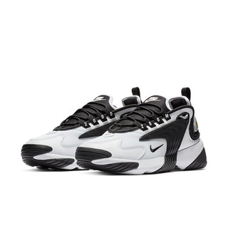 NIKE 耐克 Zoom 2K 男子跑鞋 AO0269-101 黑白 40.5