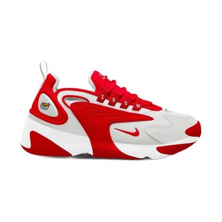 NIKE 耐克 Zoom 2K 男子跑鞋 AO0269-012 红白 43