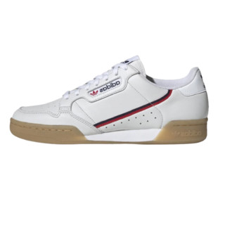 adidas ORIGINALS Continental 80 中性网球鞋 EE5393 白/红 46