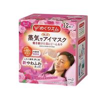  花王花王美舒律 MegRhythm 蒸汽眼罩 玫瑰香型 12片*3盒