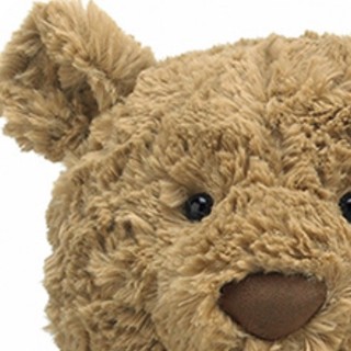 jELLYCAT 邦尼兔 BARM3BR 巴塞罗熊毛绒玩具 棕色 28cm