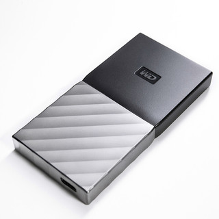 Western Digital 西部数据 My Passport系列 WDBKVX0010PSL-CESN USB 3.1 Gen2 移动固态硬盘 Type-C 1TB 黑灰色