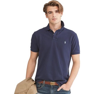 RALPH LAUREN 拉尔夫·劳伦 男士短袖POLO衫 RL10513 海军蓝 M