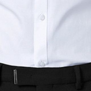 ROMON 罗蒙 男士短袖衬衫 D101 白色 3XL